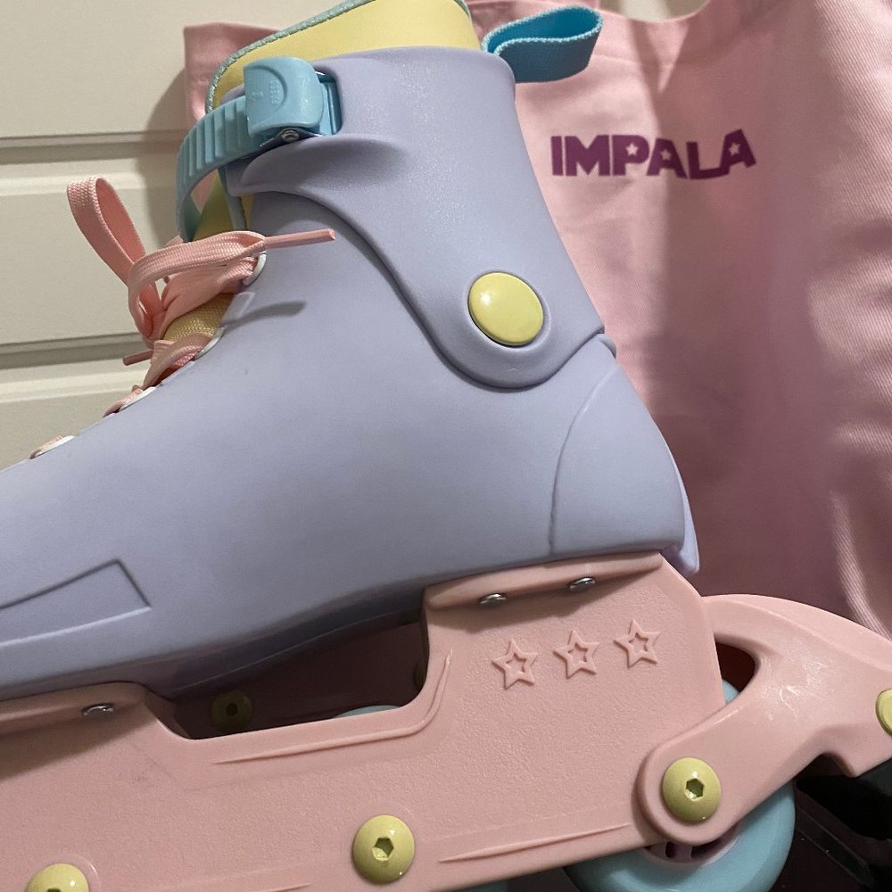 IMPALA Fairy Floss Inline Skates (Rollerblades) & Tote